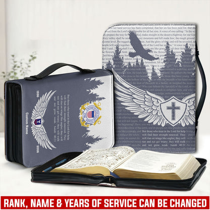 US Coast Guard – Bible Cover – Guardian Wings Cross