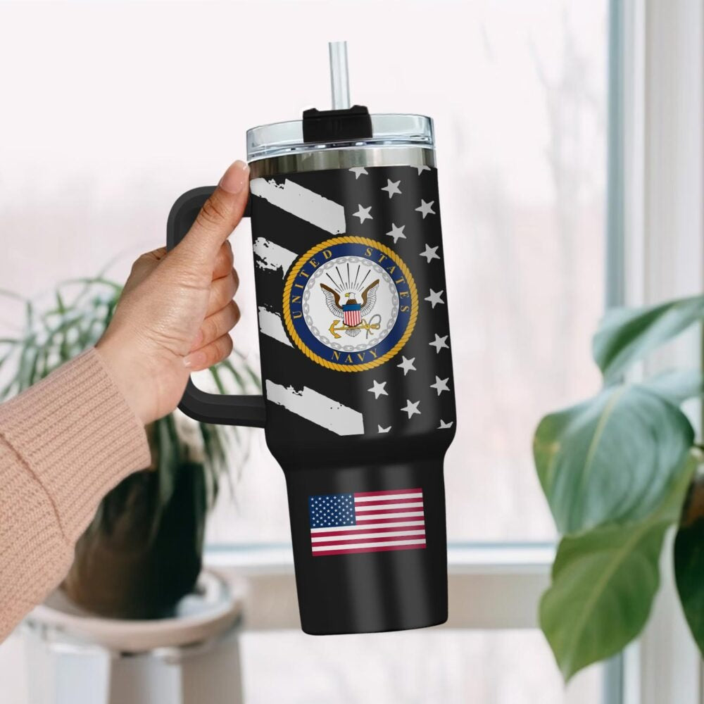 US Navy – Tumbler 40oz - All Gave Some, Some Gave All