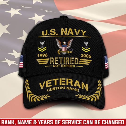 US Navy – Classic Cap – Retired Not Expired