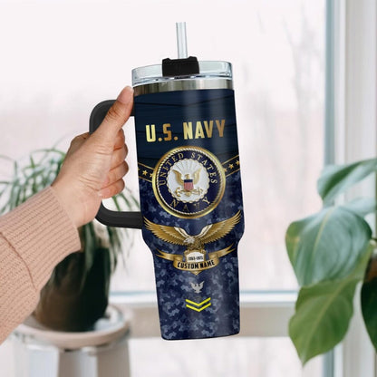 US Navy - Tumbler 40oz - Military camouflage pattern