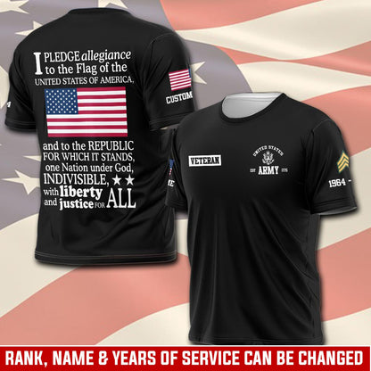 U.S Army – T-shirt – I PLEDGE