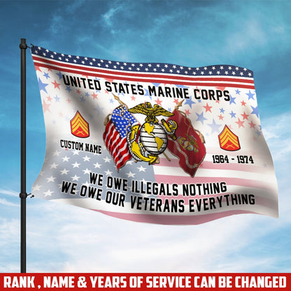 U.S. Marine Corps Flying Flag – Semper Paratus