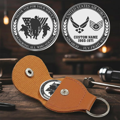 US Air Force – Military Printed Challenge Coin – Honor Together Seal