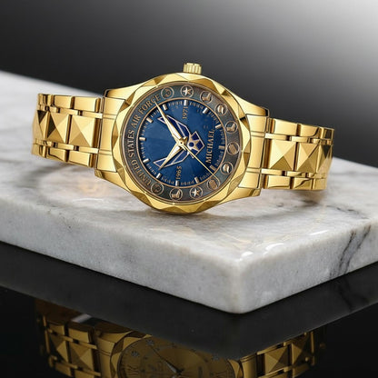 US Air Force – Diamond-Cut Bezel Watch – Patriot Guardian Dial