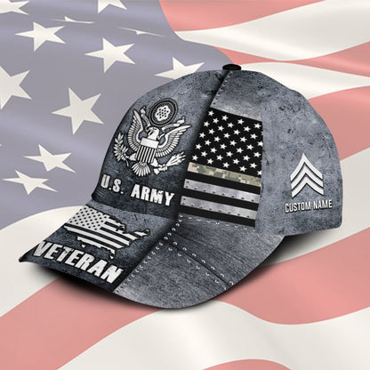 US Army – Classic Cap – Riveted Metal