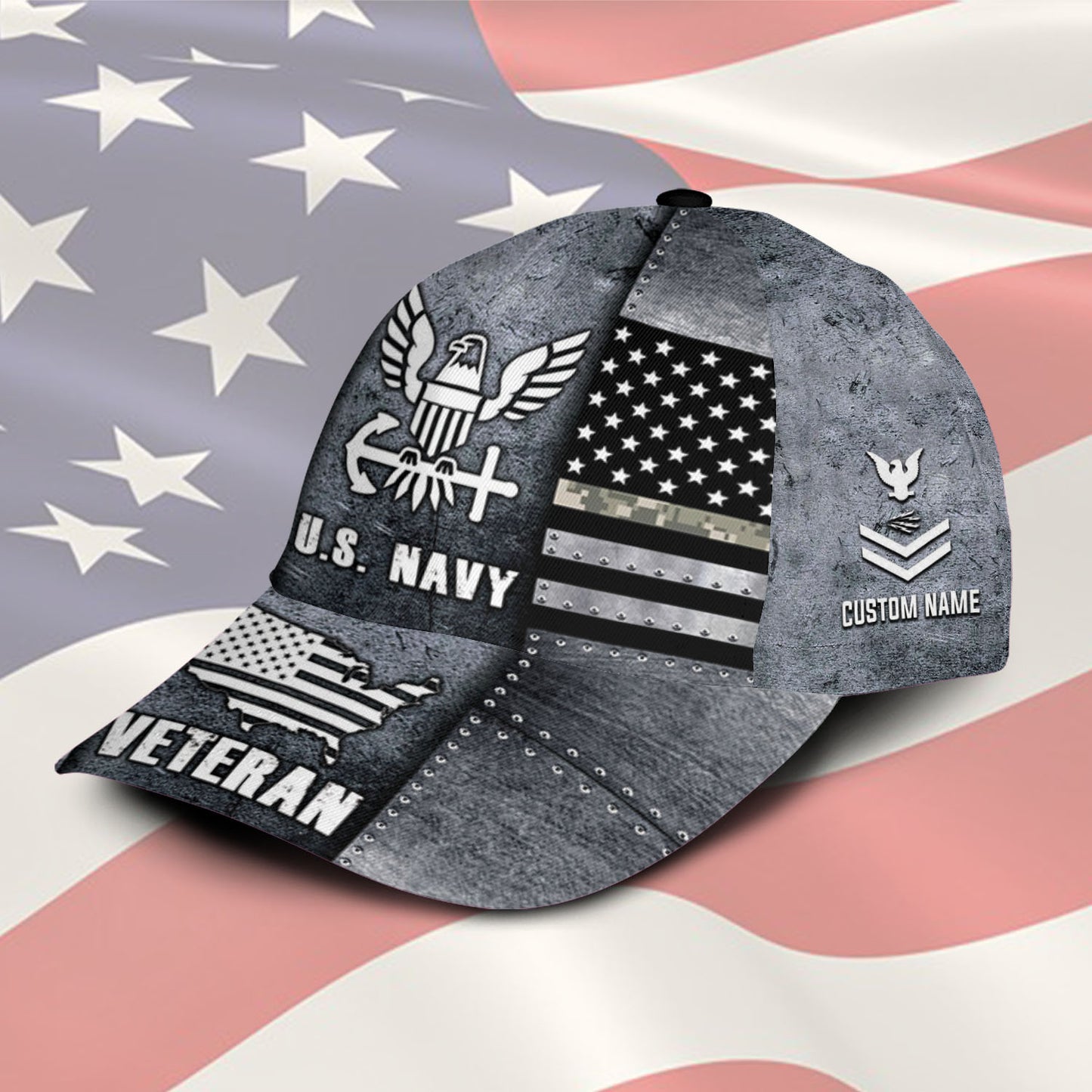 US Navy – Classic Cap – Riveted Metal