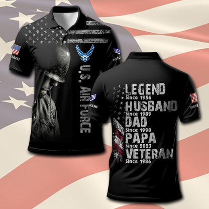 U.S Air Force – T-shirt – AS A SOLDIER, AS A MAN