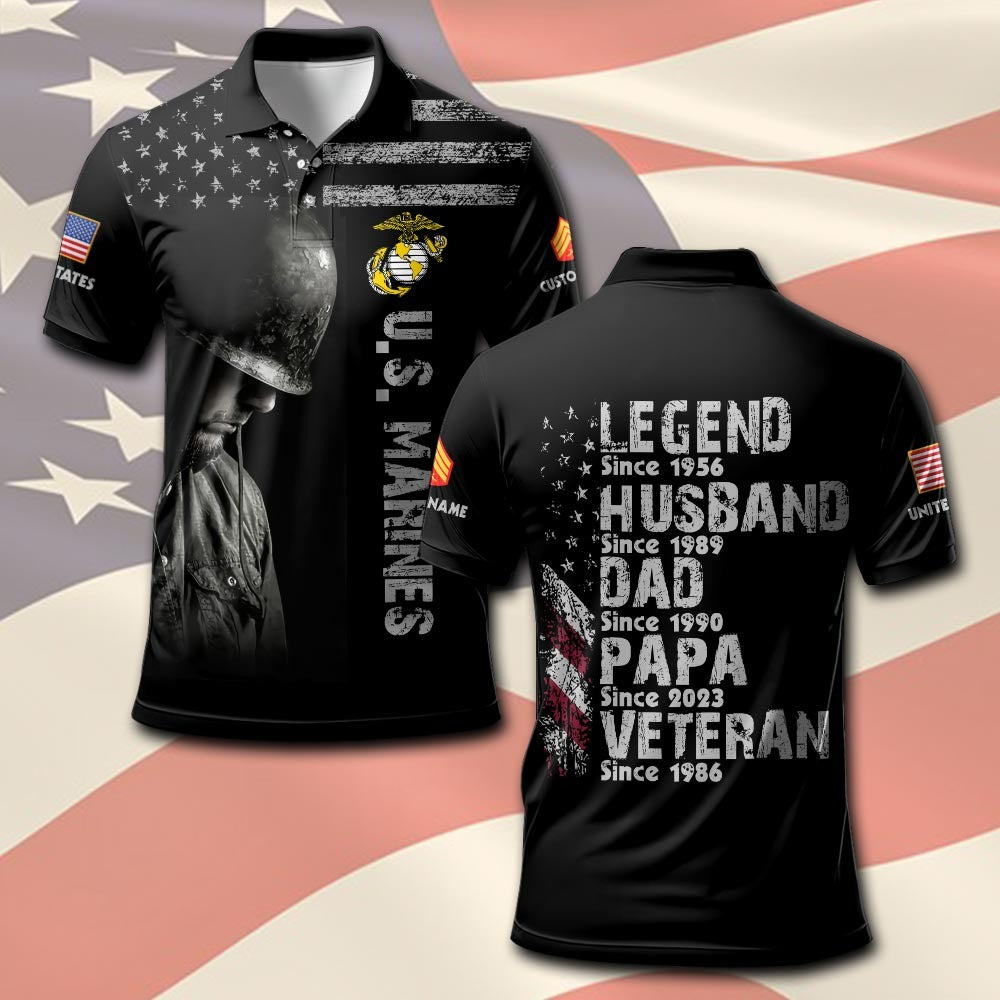 U.S Marine Corps – T-shirt – AS A SOLDIER, AS A MAN