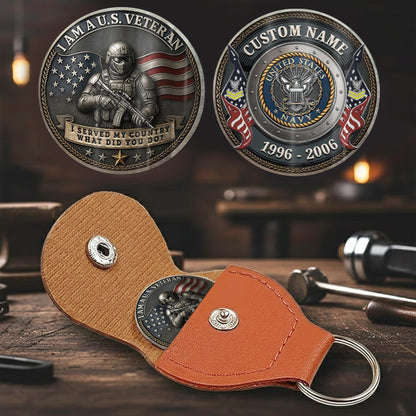 US Navy – Military Printed Challenge Coin – Guardian of Freedom Coin