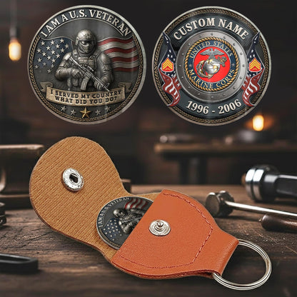 US Marine Corps – Military Printed Challenge Coin – Guardian of Freedom Coin