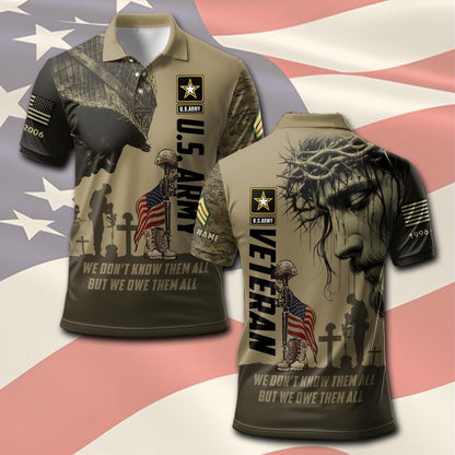 U.S Army – T-shirt – WE DON'T KNOW THEM ALL BUT WE OWE THEM ALL