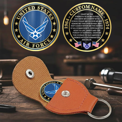 US Air Force – Military Printed Challenge Coin – National Pride Medallion