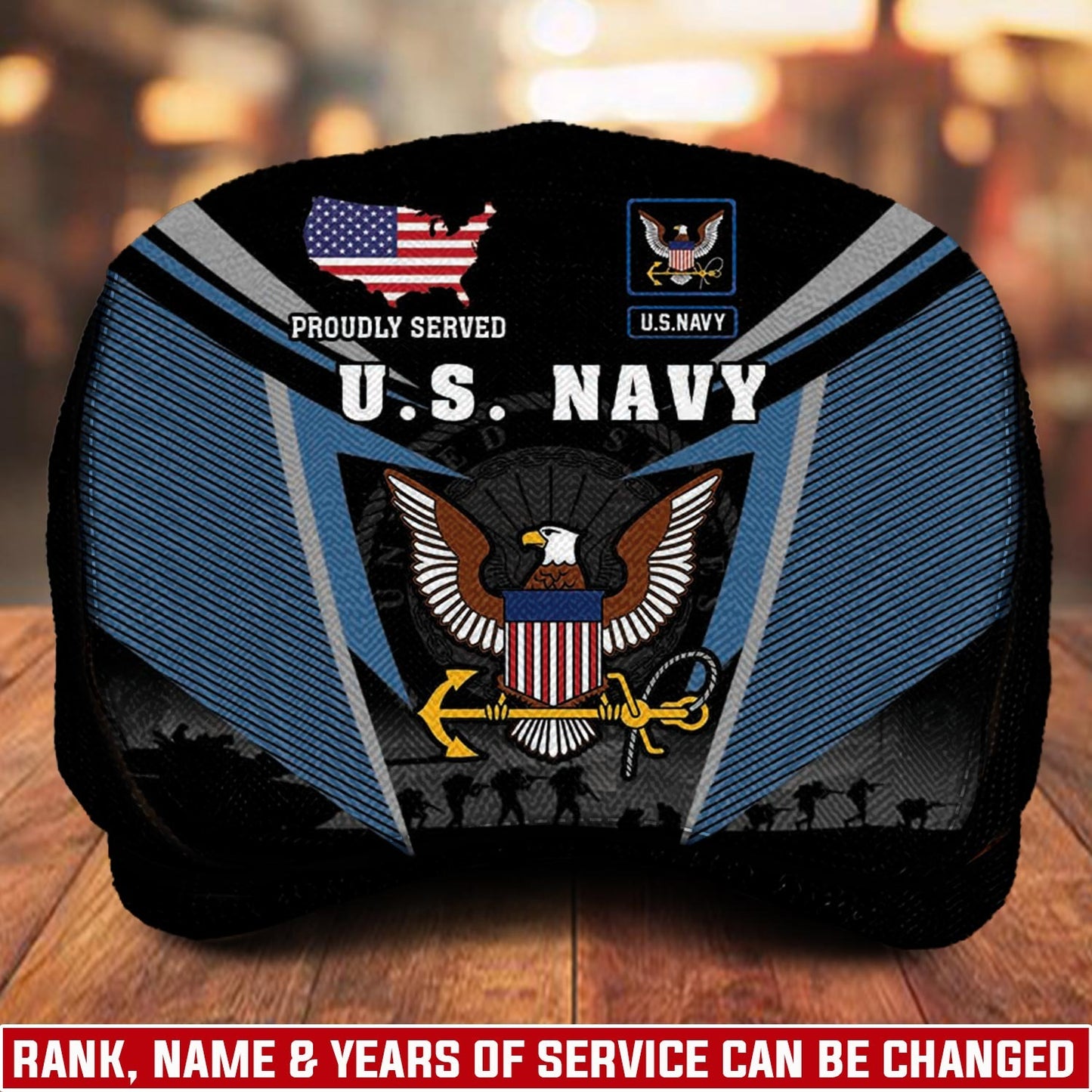 Custom U.S. Navy Jeff Cap –  USMC Heritage Military Cap