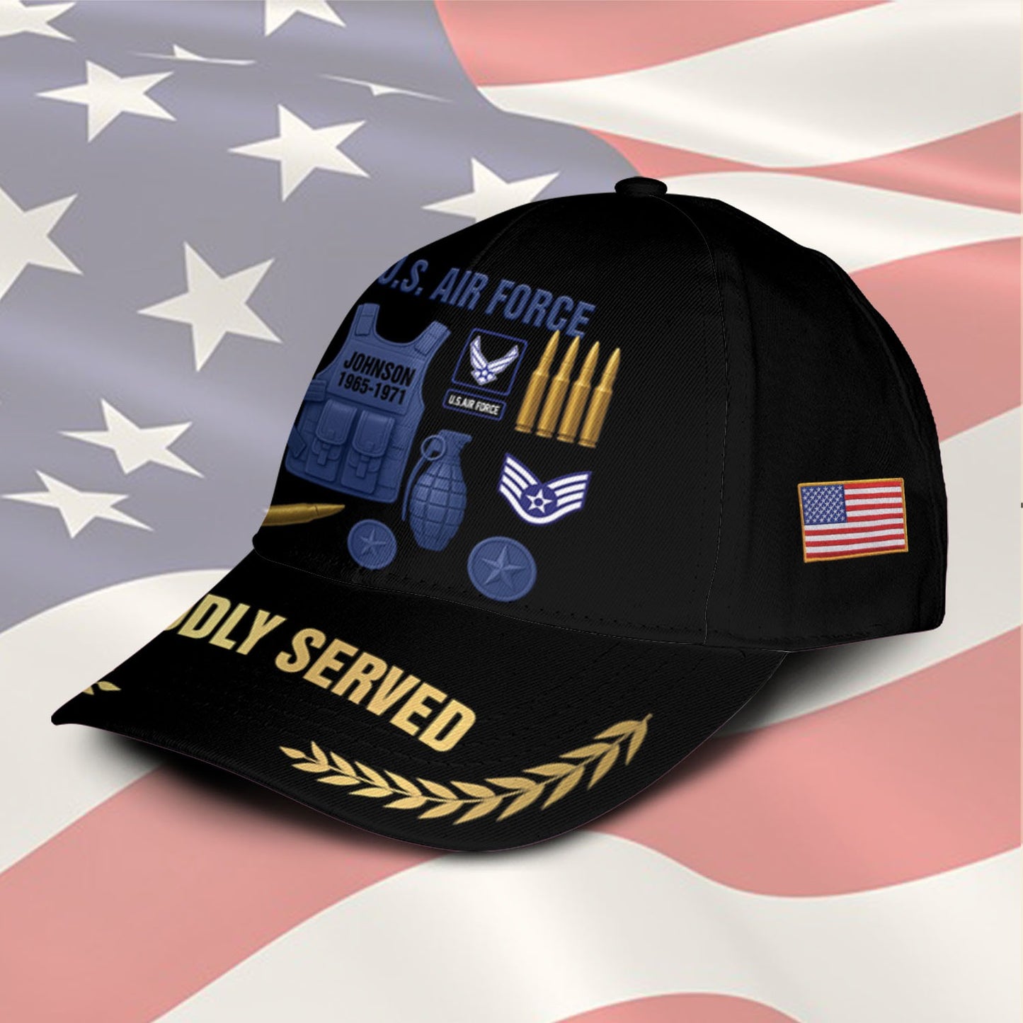 US Air Force – Classic Cap – Military Heritage Badge