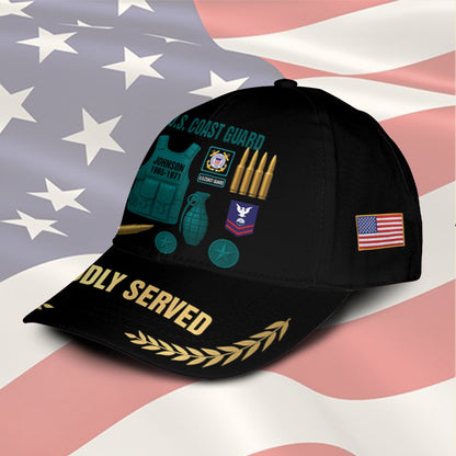 US Coast Guard – Classic Cap –  Military Heritage Badge