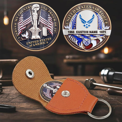 US Air Force – Military Printed Challenge Coin – Silent Guardian Memorial