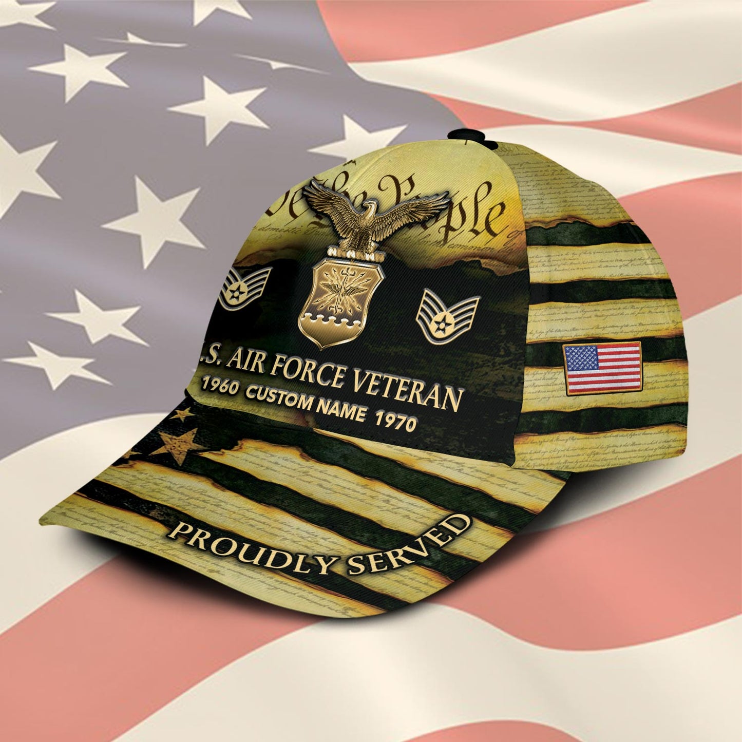 US Air Force – Classic Cap – We The People - Gold
