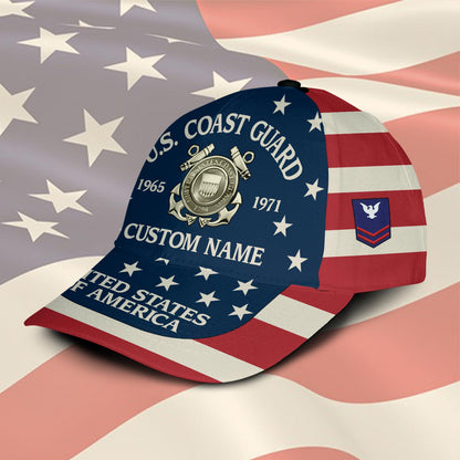US Coast Guard – Classic Cap – US Flag