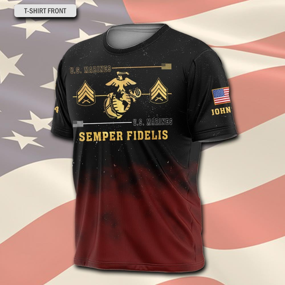 U.S Marine Corps – T-shirt – What is a Veteran?