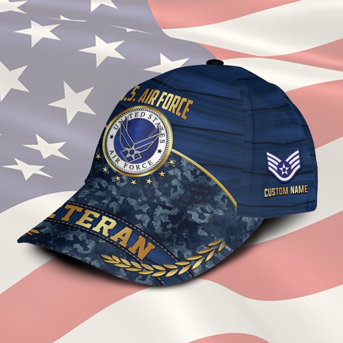 US Air Force – Classic Cap – Camo Gold