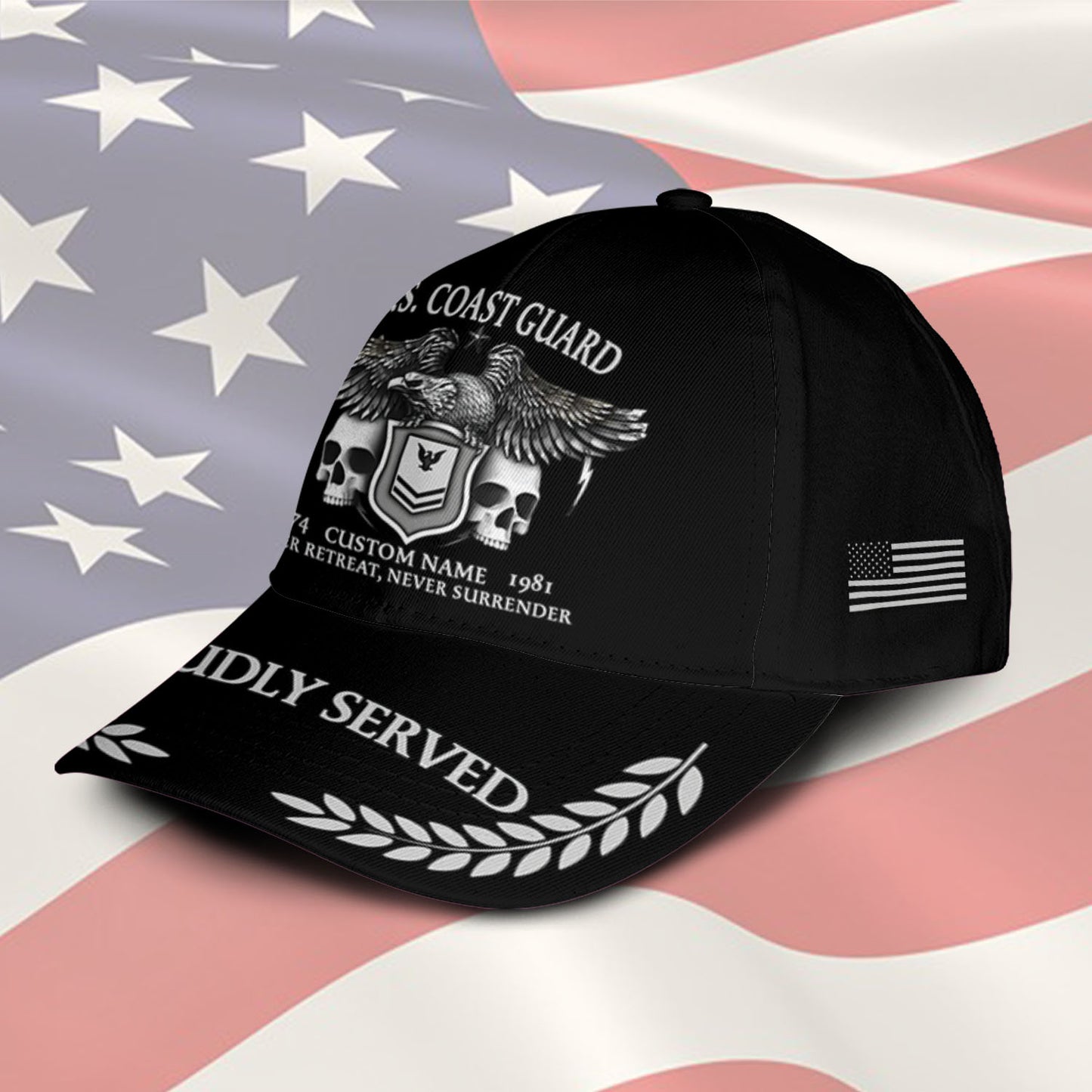 US Coast Guard – Classic Cap – Skull Eagle