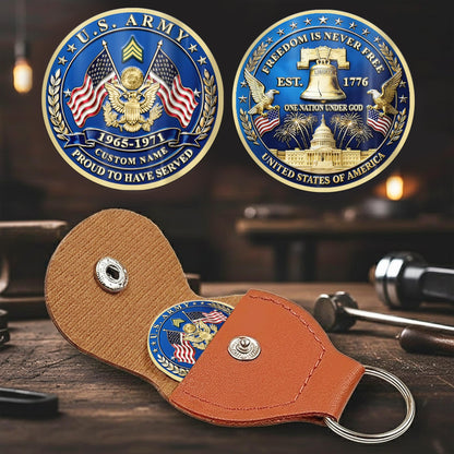 US Army – Military Printed Challenge Coin – Liberty Heritage Coin
