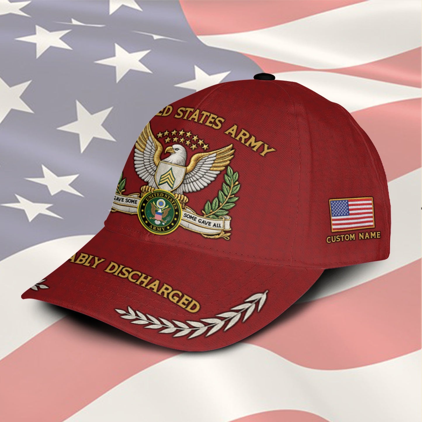 US Army – Classic Cap – Veteran Red Emblem