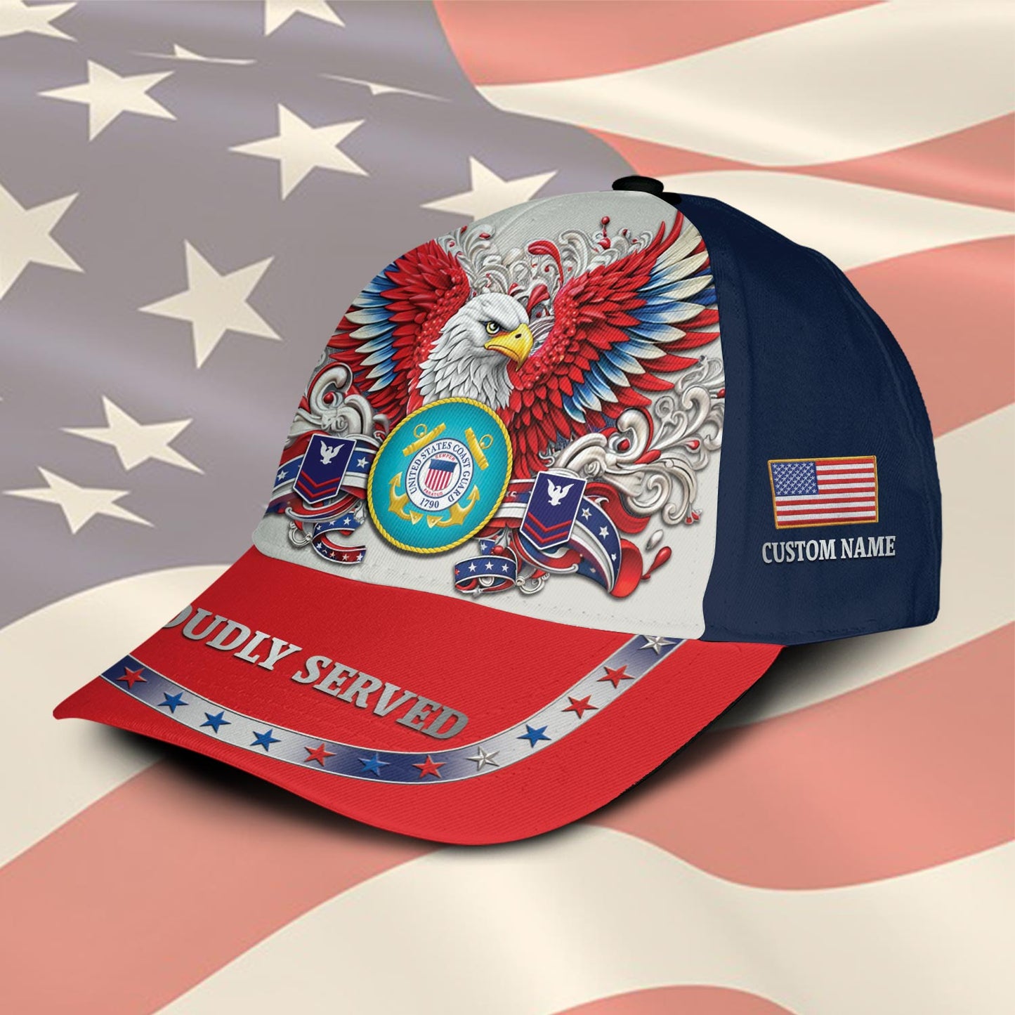 US Coast Guard – Classic Cap – Red Eagle