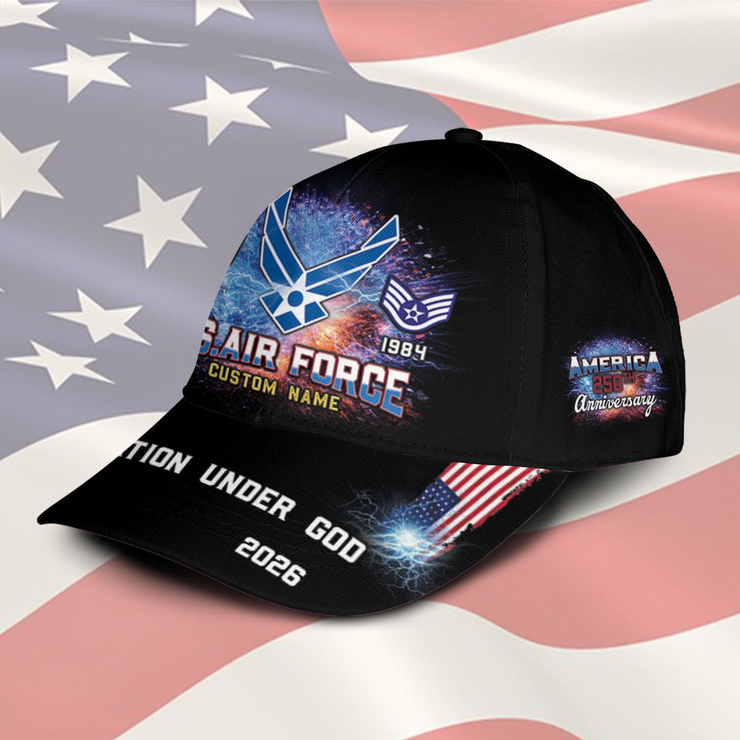 US Air Force – Classic Cap – One Nation Under God