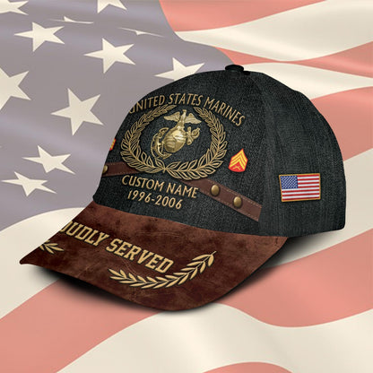 US Marine Corps – Classic Cap – Denim Design