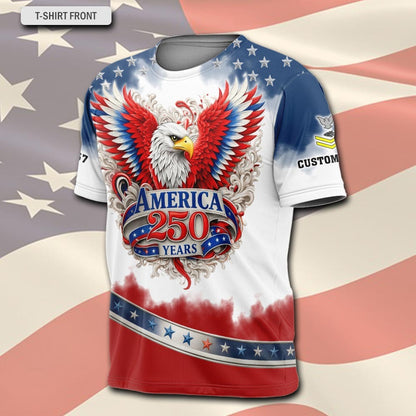 U.S Navy – T-shirt –  Liberty Wings 1776–2026
