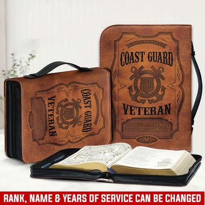 US Coast Guard – Bible Cover – Veteran Heritage Folio