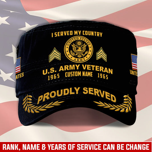 US Army – Military Cap – Honor, Duty, Service