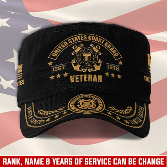 US Coast Guard – Military Cap - Classic Black