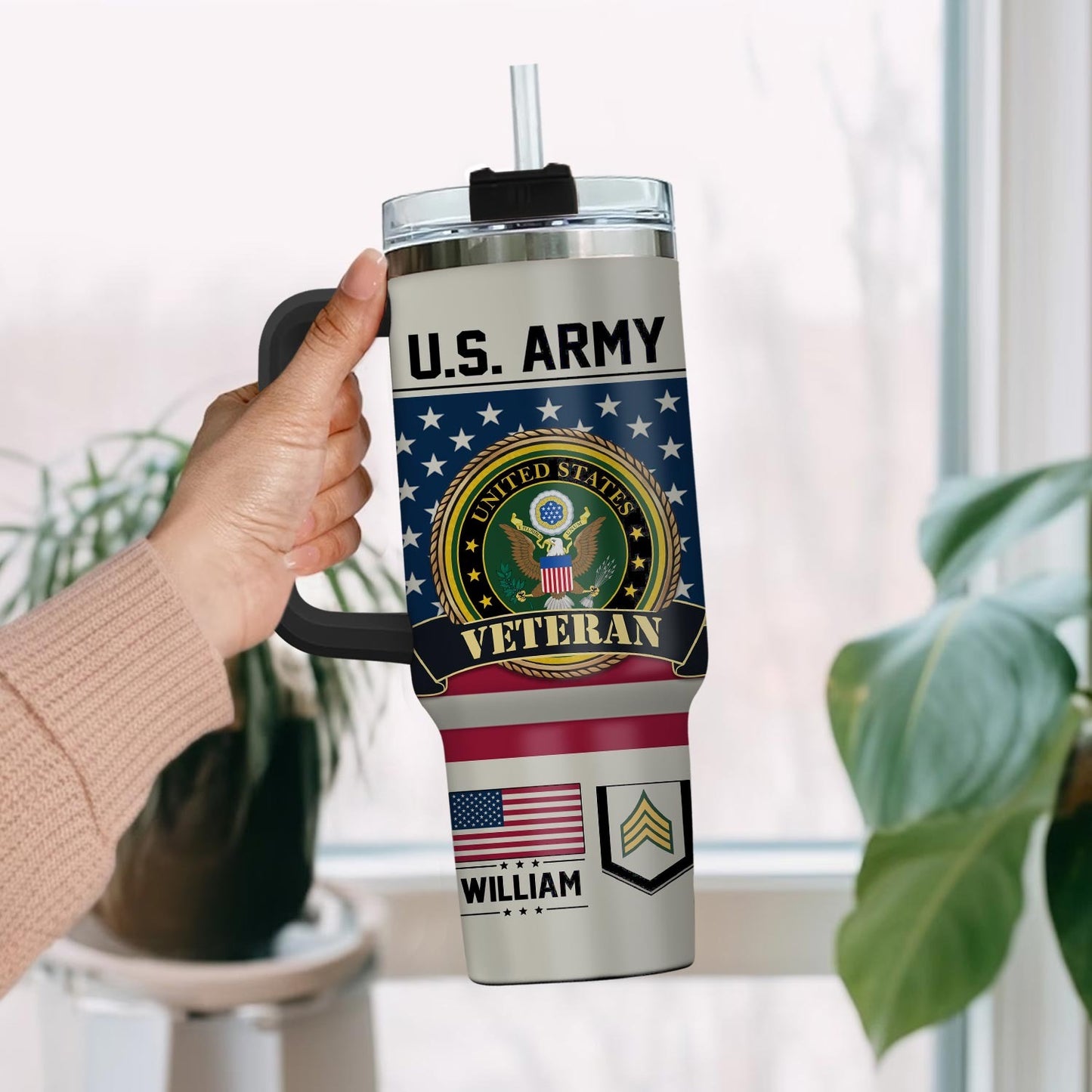 US Army - Tumbler 40oz - No One Gets Left Behind