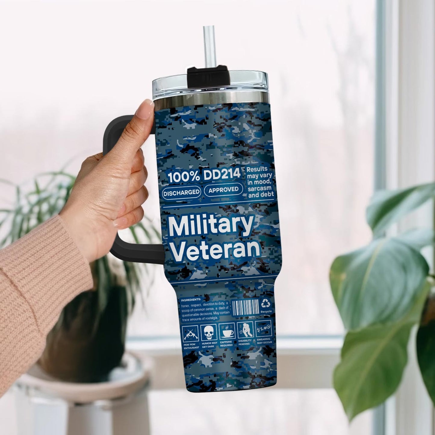 US Coast Guard - Tumbler 40oz - Honor, Duty, Service