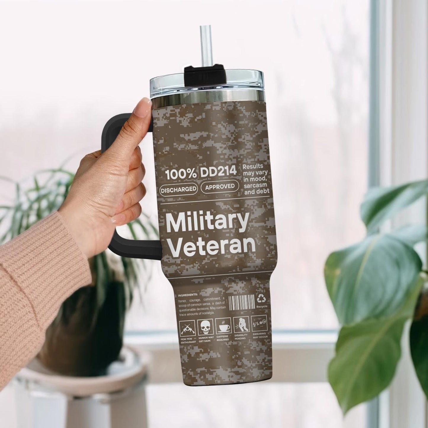US Marine Corps - Tumbler 40oz - Honor, Duty, Service