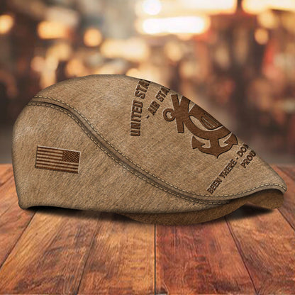 Custom U.S. Coast Guard Jeff Cap – BEEN THERE - DONE THAT AND DAMN PROUD OF IT