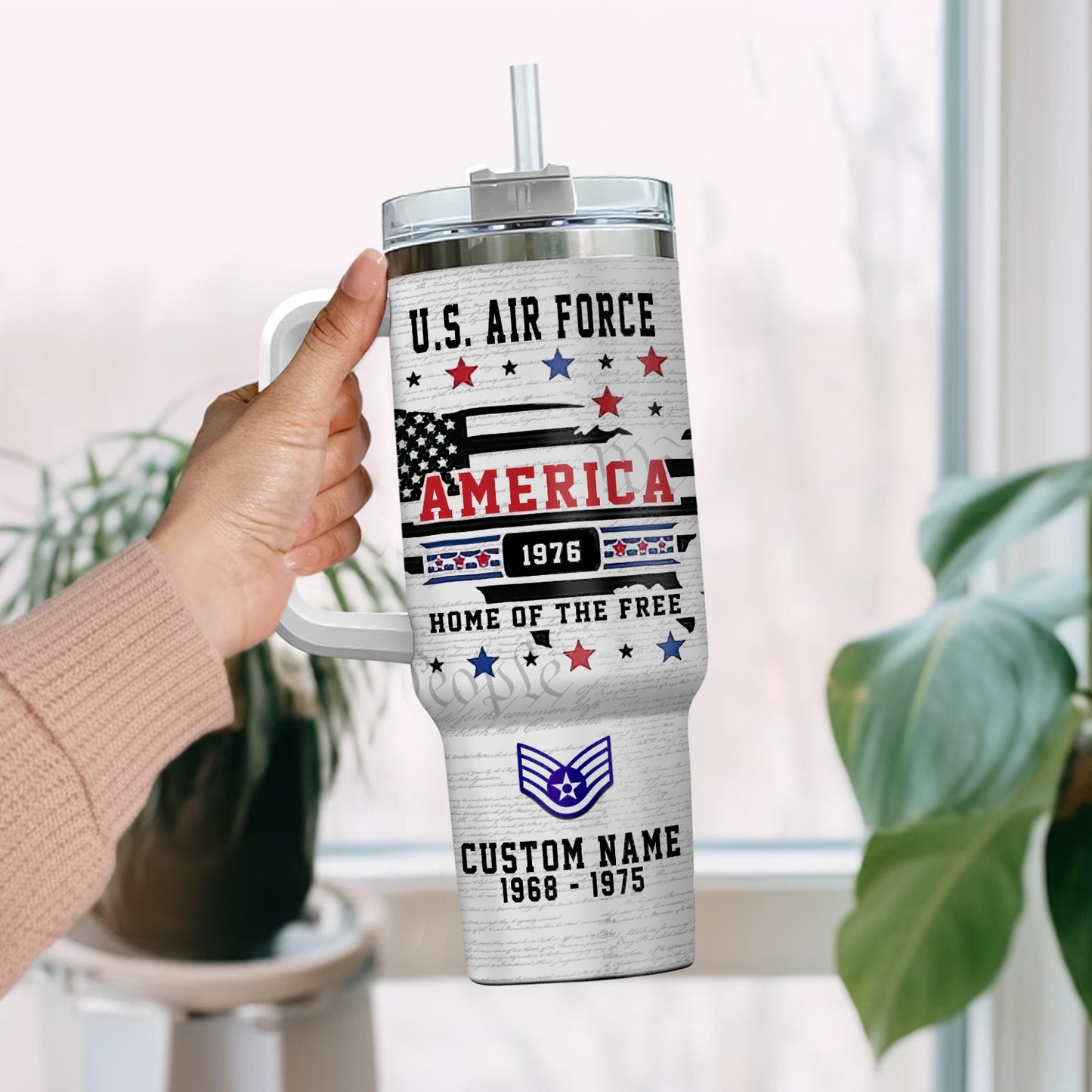 US  Air Force – Tumbler 40oz - Home Of The Free