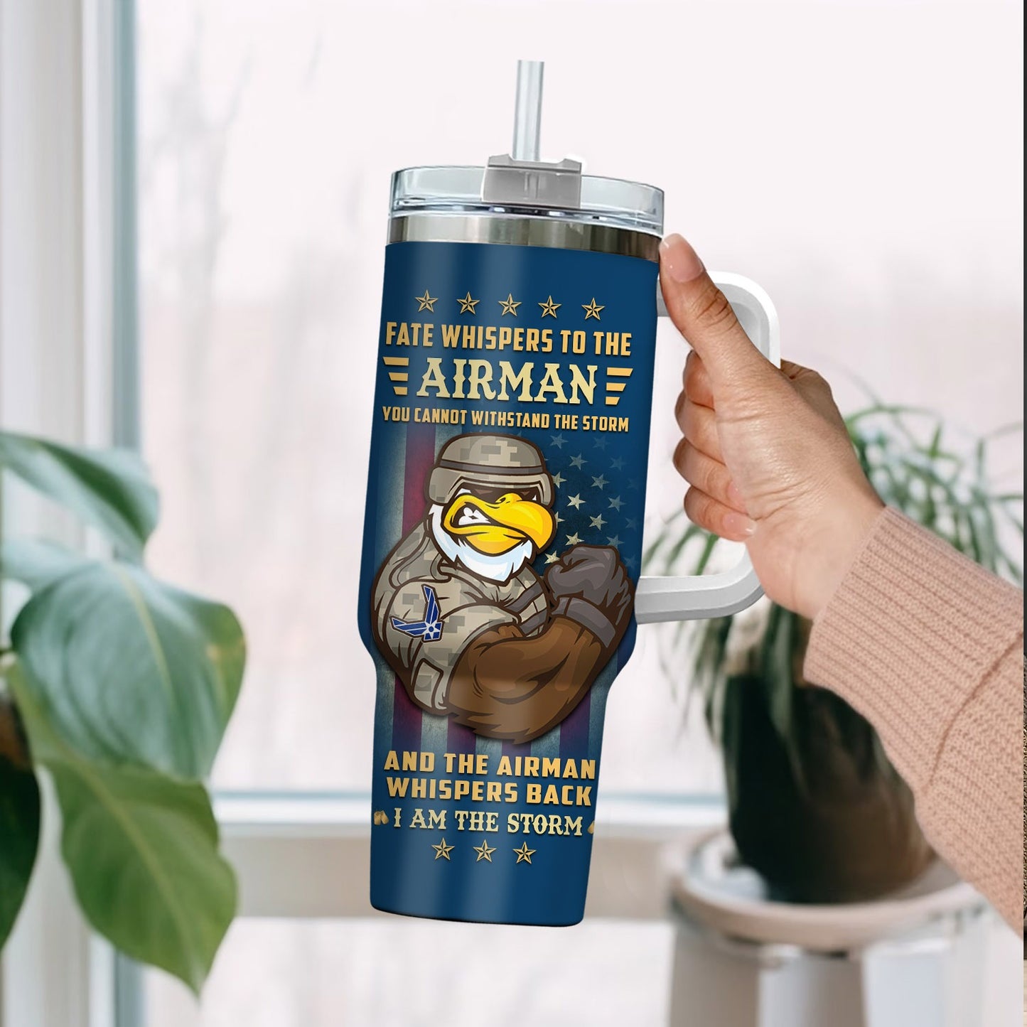 US Air Force – Tumbler 40oz - Fate Whispers to the
