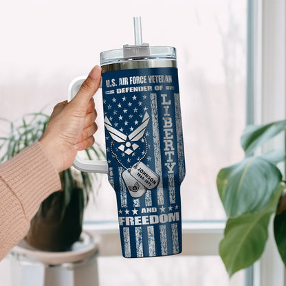 US Air Force – Tumbler 40oz - Freedom Is Not Free We Paid For It