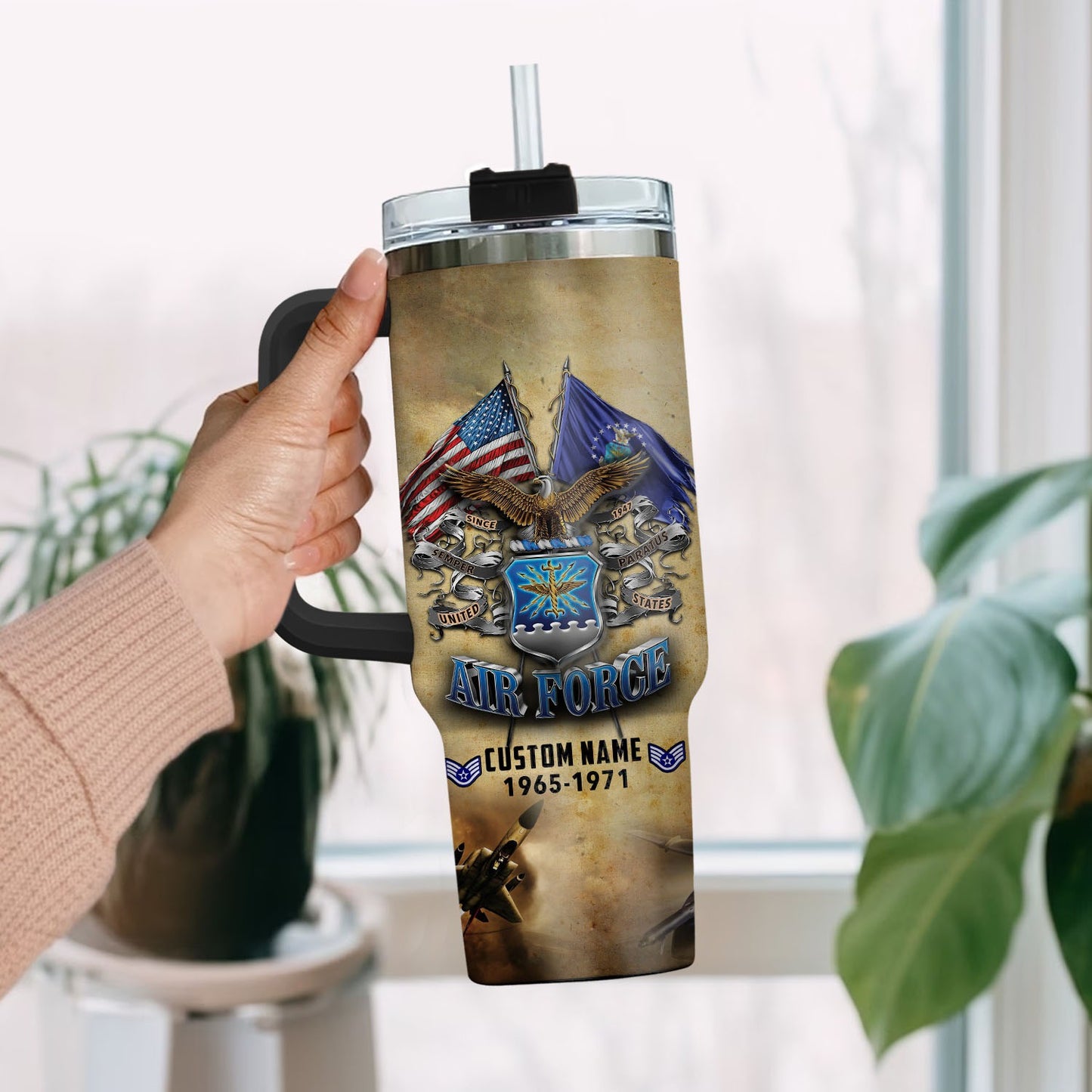 US Air Force – Tumbler 40oz - Stainless Steel