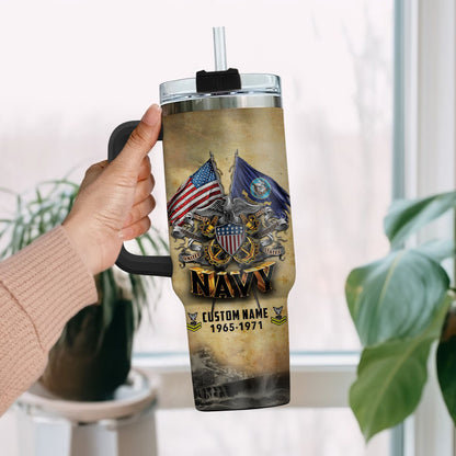 US Navy – Tumbler 40oz - Stainless Steel
