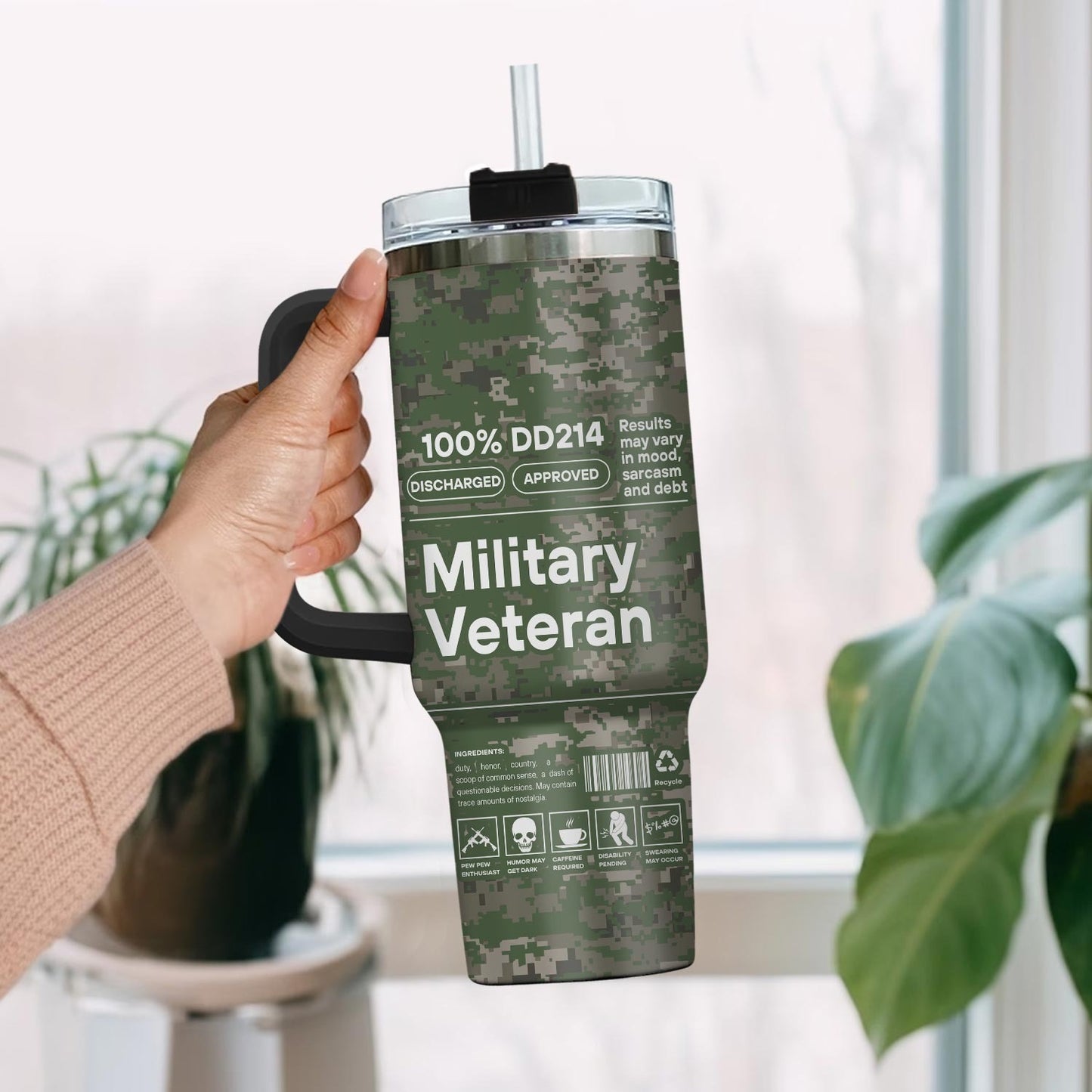 US Army - Tumbler 40oz - Honor, Duty, Service