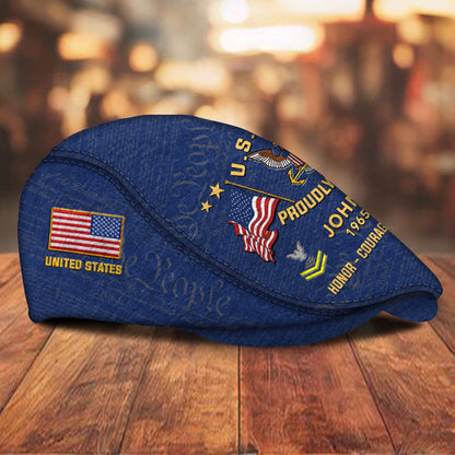 Custom U.S. Navy Jeff Cap – Thank a Veteran