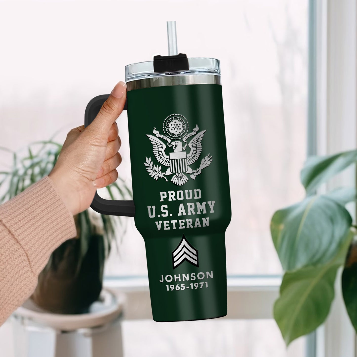 US Army, Served With Pride – Stainless Steel Tumbler 40oz