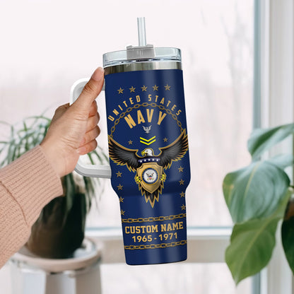 US Navy – Tumbler 40oz - I Will Fight For Ameria