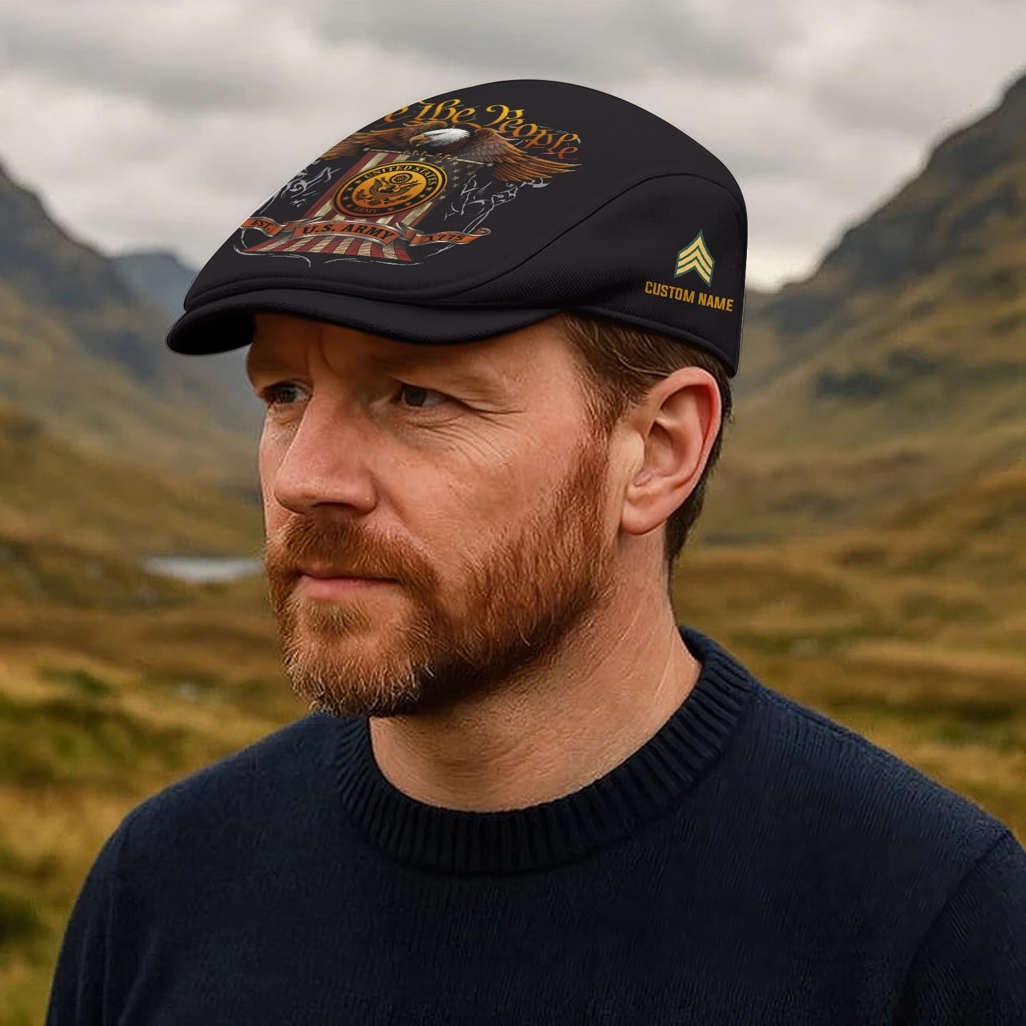 Custom U.S. Army Jeff Cap – Service & Sacrifice