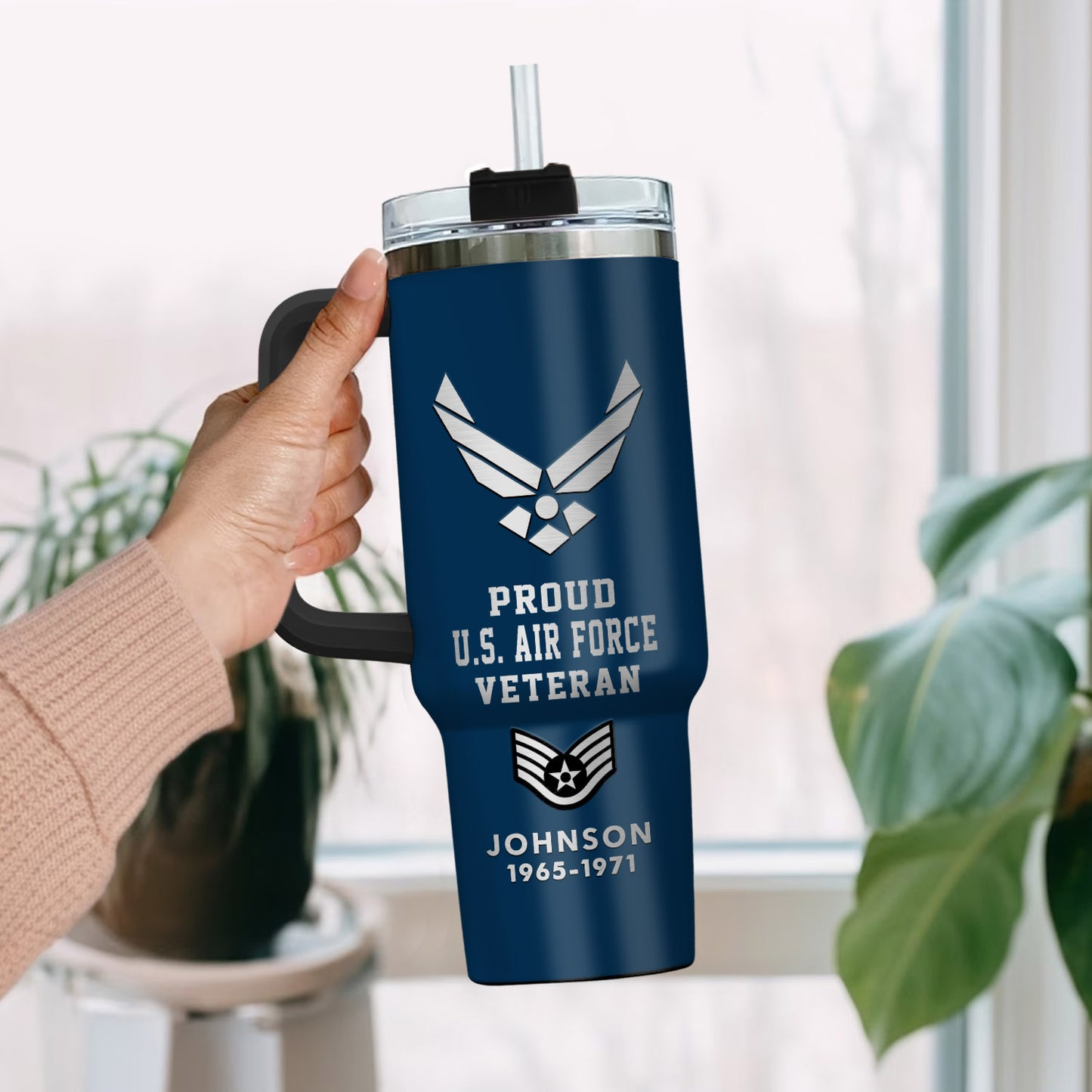 US Air Force , E 3 Air Force Airman First Class – Stainless Steel Tumbler 40oz