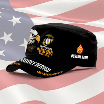 US Marine Corps – Military Cap - Veteran Pride Eagle Military Hat